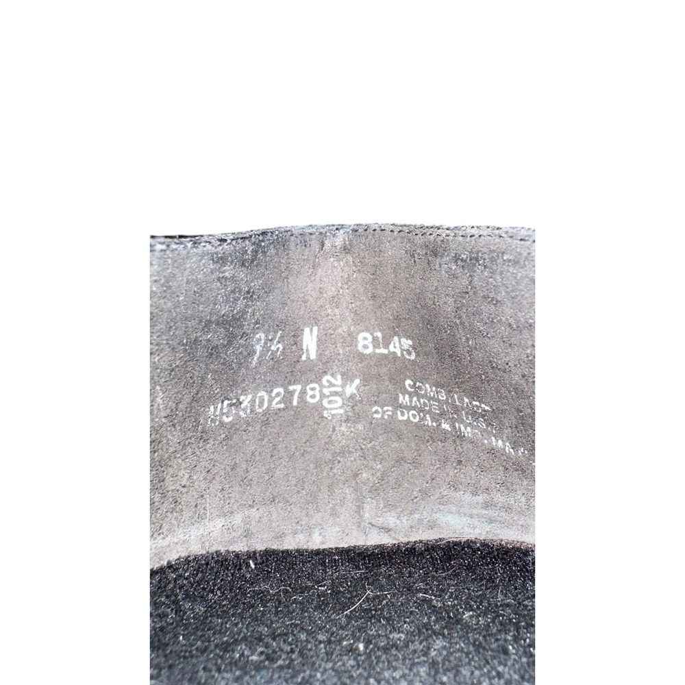 Munro Womens 9.5 Narrow Black Flats Leather Comfort Slip On USA - Picture 8 of 8